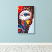 Makeup | Zazzle_Growshop. Canvas Afdruk (Insitu (Houten vloer))