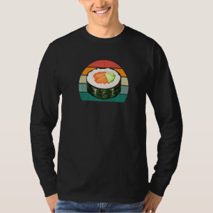 Maki Voedsel Ruwe Vis Japan Azië Chinees Rijst Zee T-shirt