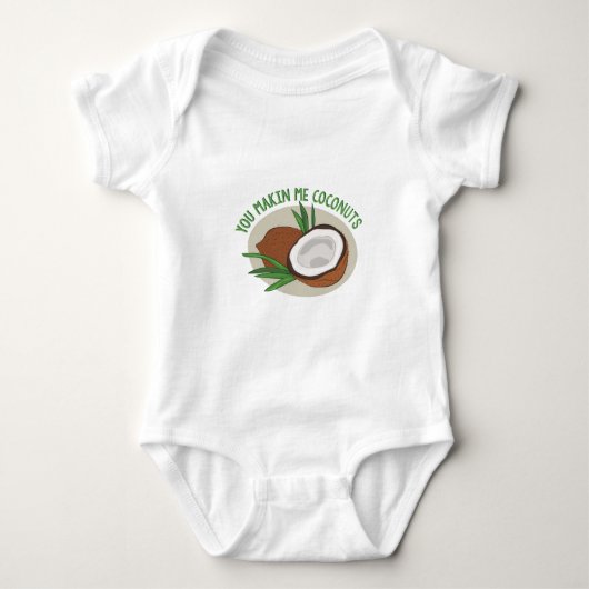 Makin Me Coconuts Romper (Voorkant)