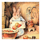 "Making Apple Cider" van Beatrix Potter Foto Afdruk (Voorkant)