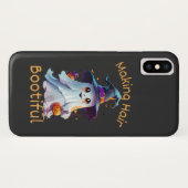 Making Hair Bootiful Grappig Enge Ghost Halloween Case-Mate iPhone Case (Achterkant (horizontaal))