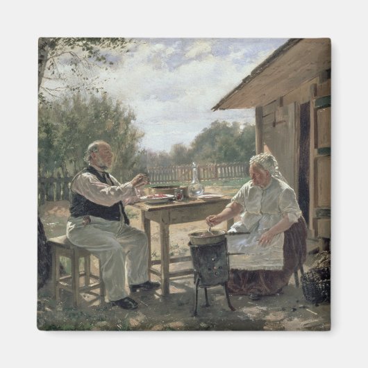 Making Jam, 1876 Magneet (Voorkant)