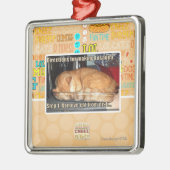 Making lasagna metalen ornament (Links)