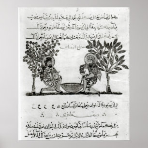Making Lead, pagina van een Arabische editie Poster
