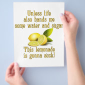 Making Lemonade Flyer (Hand)