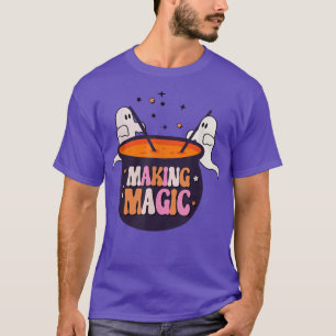 Making Magic Ghost Witch Posion Witch Vibes Spooky T-shirt
