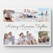 Making Memories Together Photo Collage Keepsake Fotoplaat (Voorkant)