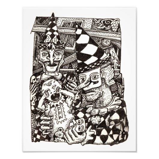 Making of the Man, door Brian Benson Foto Afdruk (Voorkant)