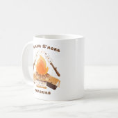 Making S'more Memories Leuke Funny Campfire Mok (Voorkant links)