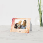 Making Spirits Bright 2 Fotosessiegroet Feestdagen Kaart (Achterkant)