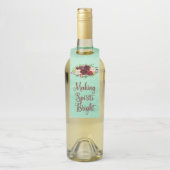Making Spirits Bright Bottle Hanger Labels (Op fles)