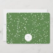 Making Spirits Bright Typografie kerstfoto Feestdagenkaart (Achterkant)