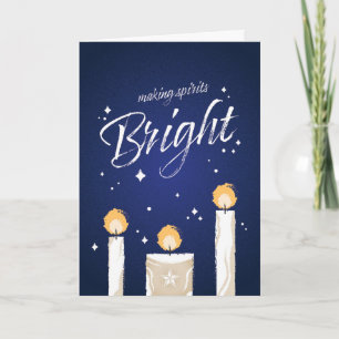Making Spirits Bright Vouwkaart Kaart