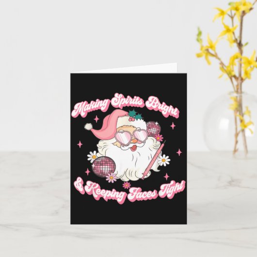 Making Srits Bright & Keeng Faces Tight Christ Kaart (Gele Bloem)