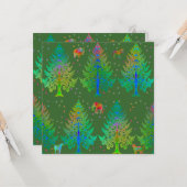 Making Tracks in Spring Kaart (Voorkant / Achterkant in situ)