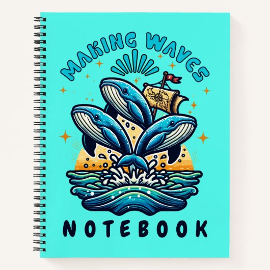 Making Waves Notitieboek (Voorkant)