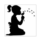 Making Wish Rubberstempel (Afrduk)