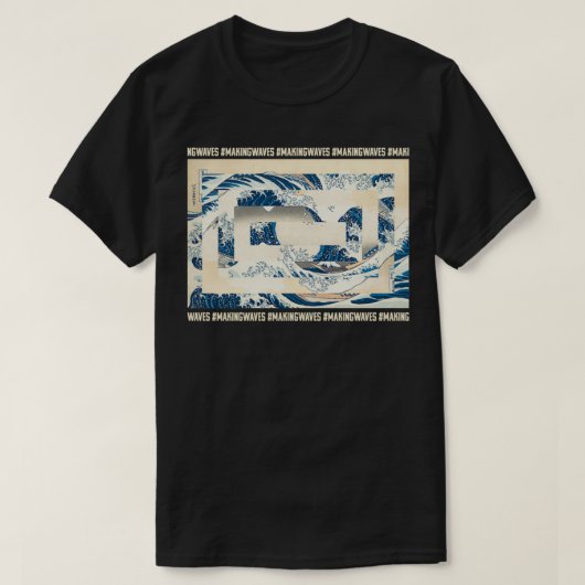 MakingWaves - Geweldige Wave Grafisch 2 T-shirt (Design voorkant)
