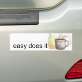 makkelijk bumpersticker (Op auto)