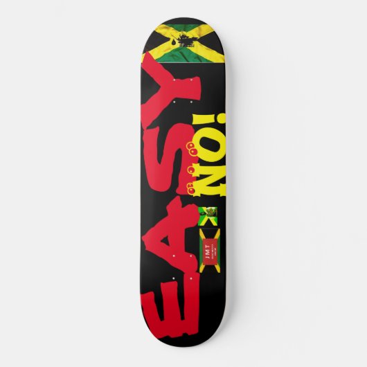 MAKKELIJK NEE! 21 cm Skateboard Deck (Voorkant)