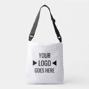 Makkelijk op maat gemaakt zakelijk bedrijfslogo crossbody tas