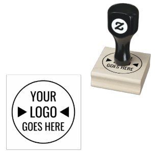 Makkelijk op maat gemaakt zakelijk bedrijfslogo rubberstempel