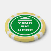 MAKKELIJK! Poker Chips - Geel - Aangepast (Enkel)