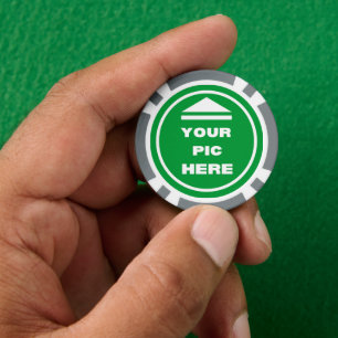 MAKKELIJK! Poker Chips - Grijs - Aangepast