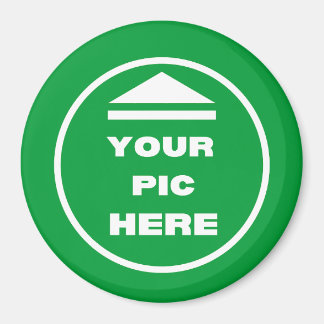 MAKKELIJK! Ronde magneet - Groot, 3 inch - Aangepa