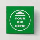 MAKKELIJK! Vierkante Button - 2 inch - Aangepast (Voorkant)