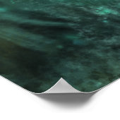 Makkelijk zitten op een champignonbroed poster (Hoek)