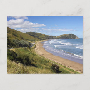 Makorori Beach near Gisborne, Eastland, New Briefkaart