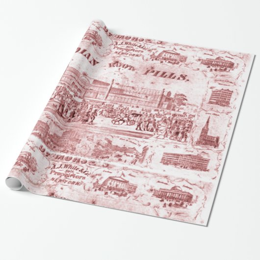 "-makreel" cadeaupapier (Uitgerold)