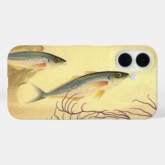 Makreel Vis Zwemmen in de Oceaan Case-Mate iPhone Case (Achterkant (horizontaal))