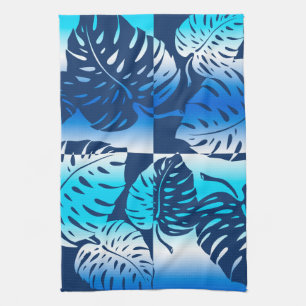 Makua Monstera Hawaiian Stripe Blend Keukenhanddoe Theedoek