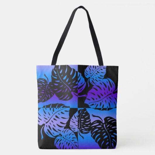 Makua Monstera Sac de plage Tropical Hawaiian Blen (Devant)