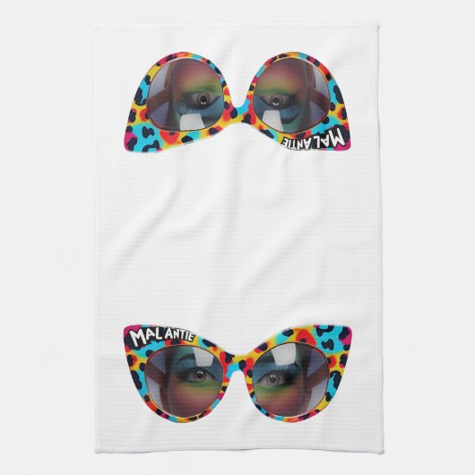 MAL ANTIE / Crazy Aunt Afrikaanse Humor Theedoek (Verticaal)