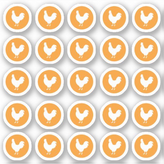 Mal Choice Chicken Sticker (Voorkant)