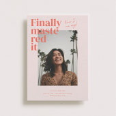 Mal ! Faire-part photo de diplôme