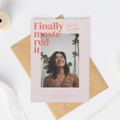 Mal ! Faire-part photo de diplôme