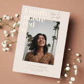 Mal ! Faire-part photo de diplôme