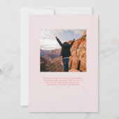 Mal ! Faire-part photo de diplôme (Dos)