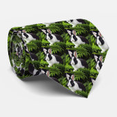 Mal Le Lapin Noir Et Blanc, Cravate (Roulé)