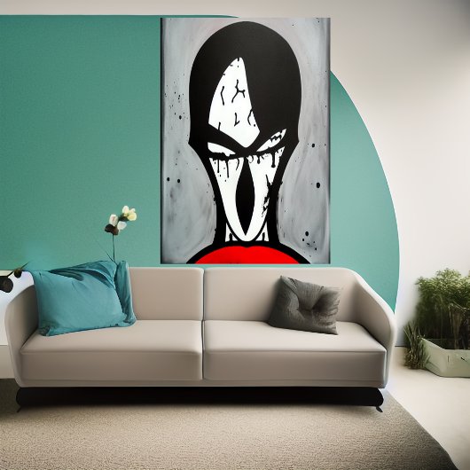 Mal pur des ténèbres | AI Art Poster