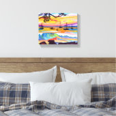 Mala Sunset Canvas Afdruk (Insitu (Slaapkamer))