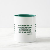 Malachi 3:12 KJV Bible Verse Mug Deux Tons (Centre)