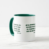 Malachi 3:12 KJV Bible Verse Mug Deux Tons (Devant gauche)