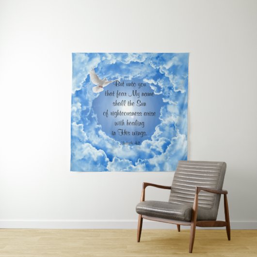 Malachi 4:2 wandkleed (In situ)