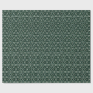 Malachiet Bot Geometrie Cadeaupapier