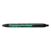 Malachiet Cu6CO3(OH)2 Zwarte Inkt Pen (Achterkant)